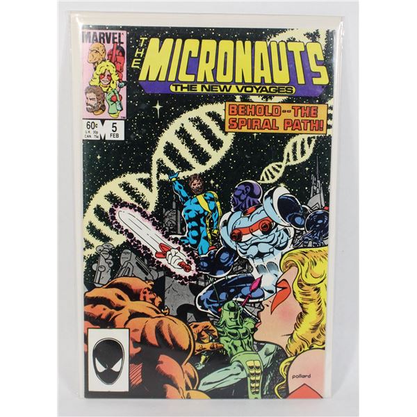 THE MICRONAUTS, THE NEW VOYAGES #5