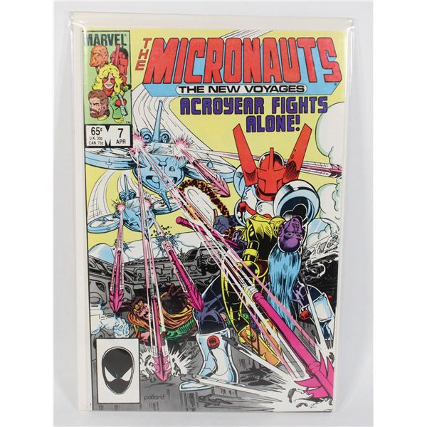 THE MICRONAUTS, THE NEW VOYAGES #7