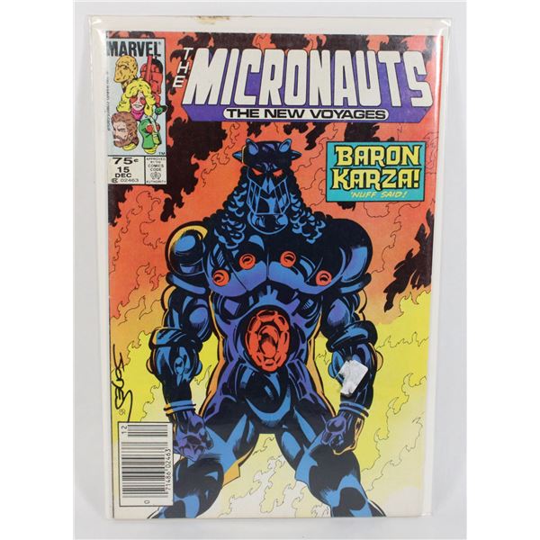 THE MICRONAUTS, THE NEW VOYAGES #15