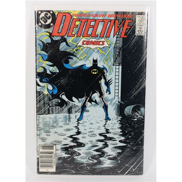 DETECTIVE COMICS #587