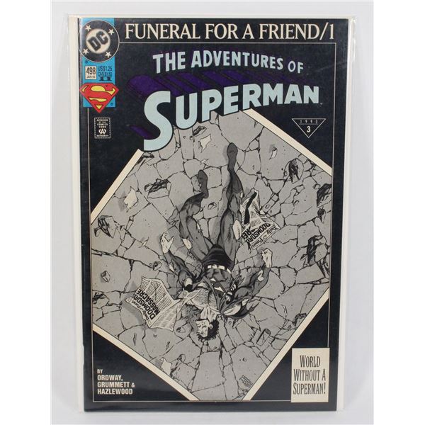 THE ADVENTURES OF SUPERMAN #498