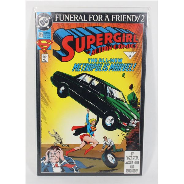 SUPERGIRL IN ACTION COMICS #685