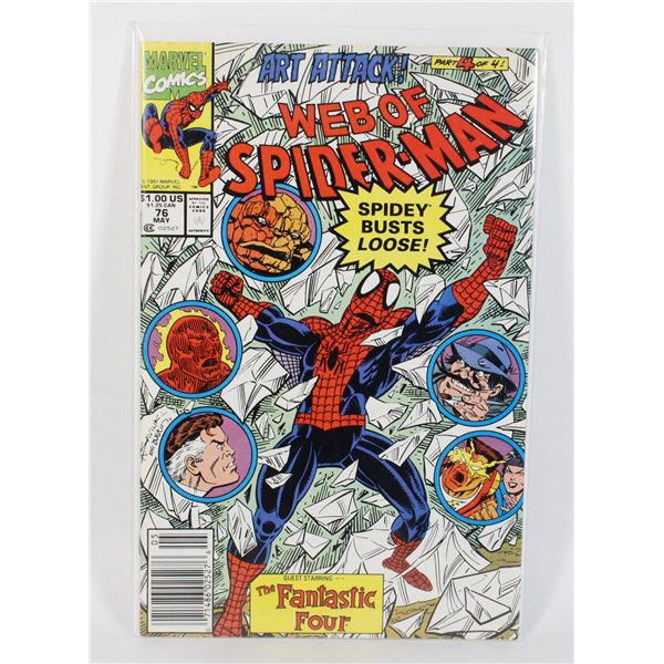 WEB OF SPIDER-MAN #76