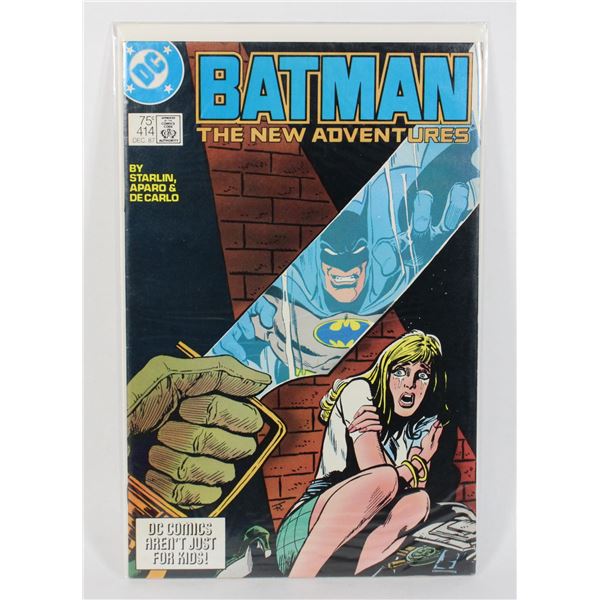 BATMAN, THE NEW ADVENTURES #414