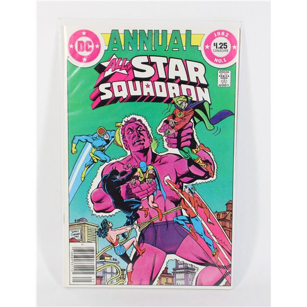 ALL STAR SQUADRON ANNUAL #1