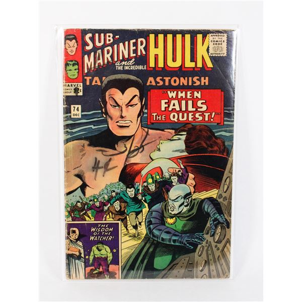 TALES TO ASTONISH #74