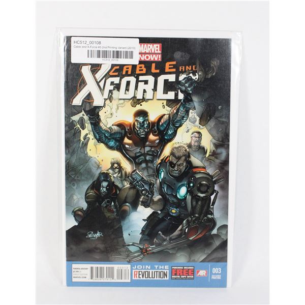 CABLE AND X FORCE #3 VARIANT