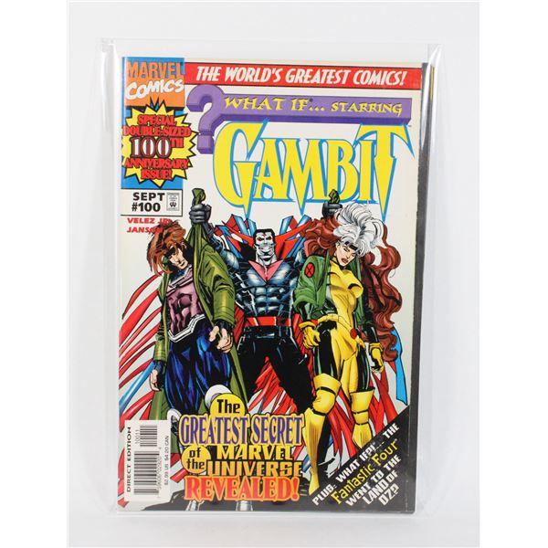 WHAT IF, STARRING GAMBIT #100