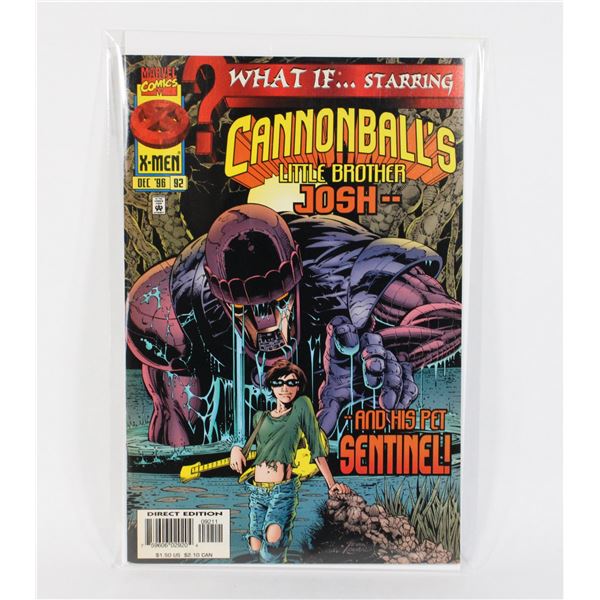 WHAT IF, STARRING CONNONBALL'S LITTLE BROTHER #92