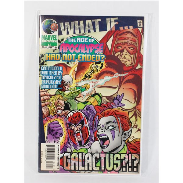 WHAT IF, STARRING GALACTUS #81