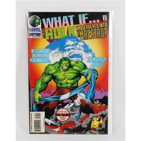 WHAT IF, STARRING THE HULK #80