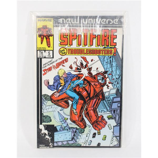 SPITFIRE AND THE TROUBLE SHOOTERS #5