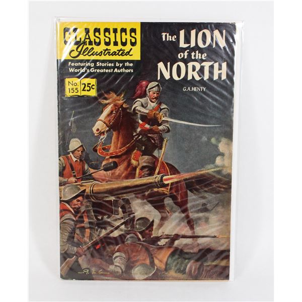 CL. ILLUSTRATED #155 "THE LION OF THE NORTH"