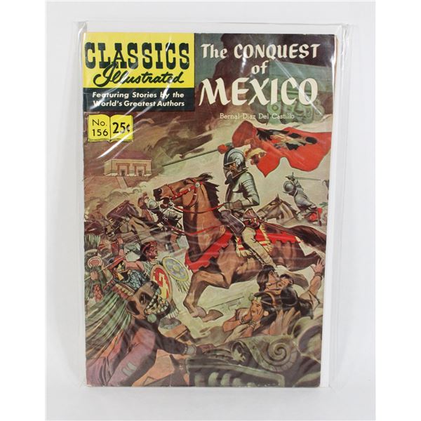 CL. ILLUSTRATED #156 "THE CONQUEST OF MEXICO"