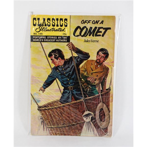 CP. ILLUSTRATED #149 "OFF ON A COMET"