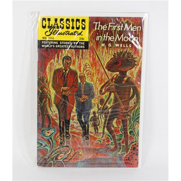 CL. ILLUSTRATED #144 "THE FIRST MEN IN THE MOON"