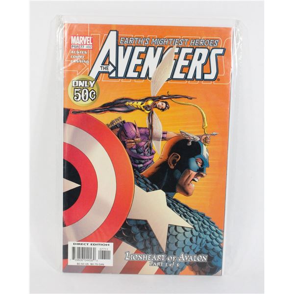THE AVENGERS, LIONHEART OF AVALON #77