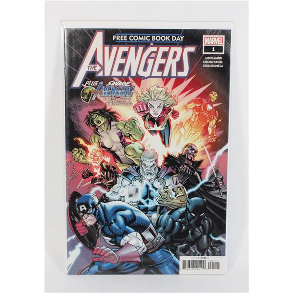 THE AVENGERS PLUS SAVAGE AVENGERS #1