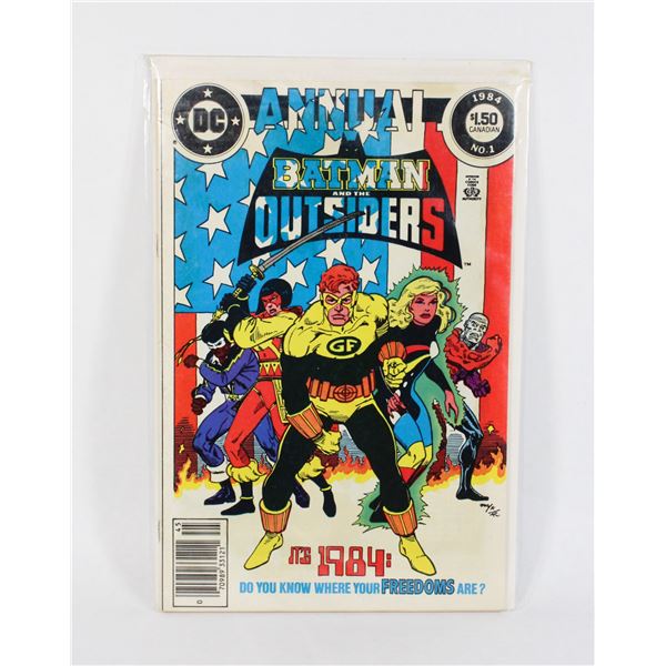 BATMAN AND THE OUTSIDERS, ANNUAL #1