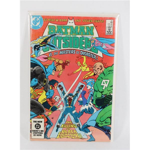 BATMAN AND THE OUTSIDERS #10