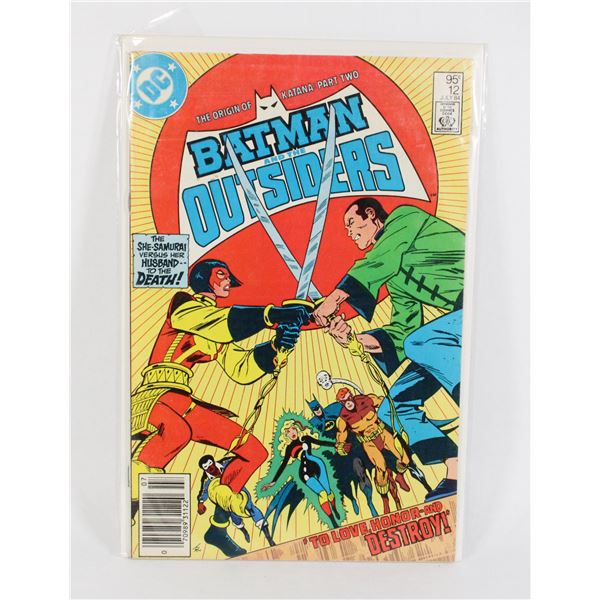 BATMAN AND THE OUTSIDERS #12