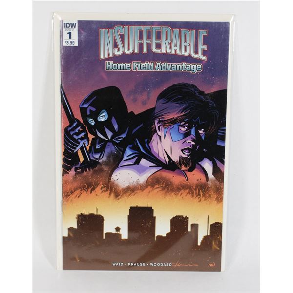 INSUFFERABLE, HOME FIELD ADVANTAGE #1