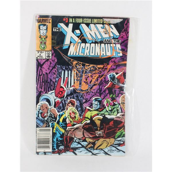 X-MEN AND THE MICRONAUTS #3