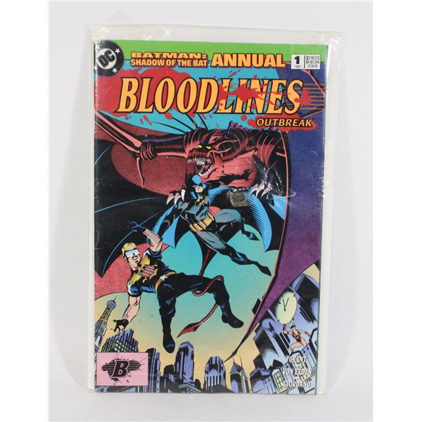 BATMAN-SHADOW OF THE BAT, BLOODLINES ANNUAL #1