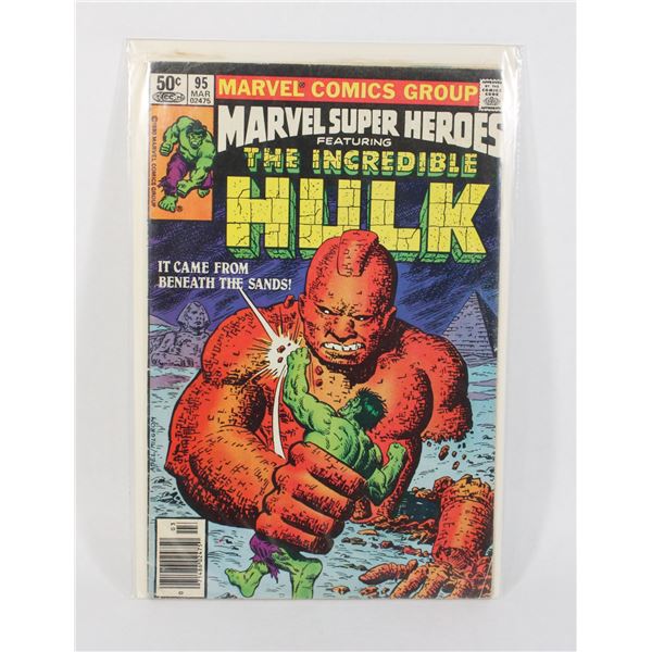 MARVEL SUPERHEROES FEATURING THE INCREDIBLE