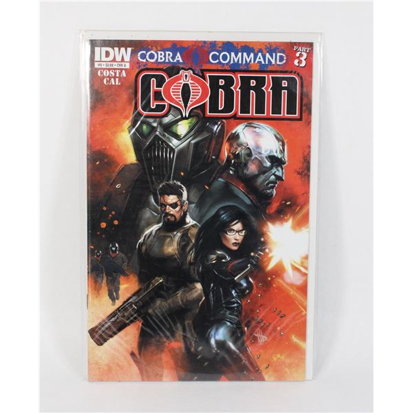 IDW G.I. JOE COBRA #9 (VOL 2) (CVR A) (FIRST PRINT