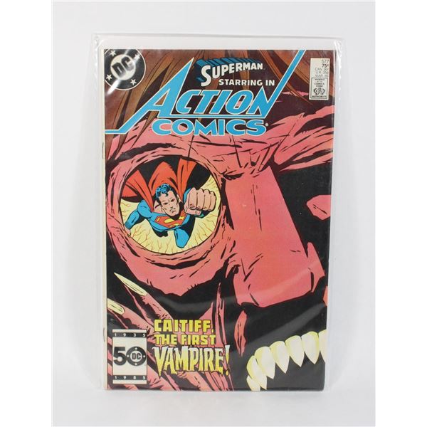 DC ACTION COMICS #577 (1986) (VS. CAITIFF THE 1ST