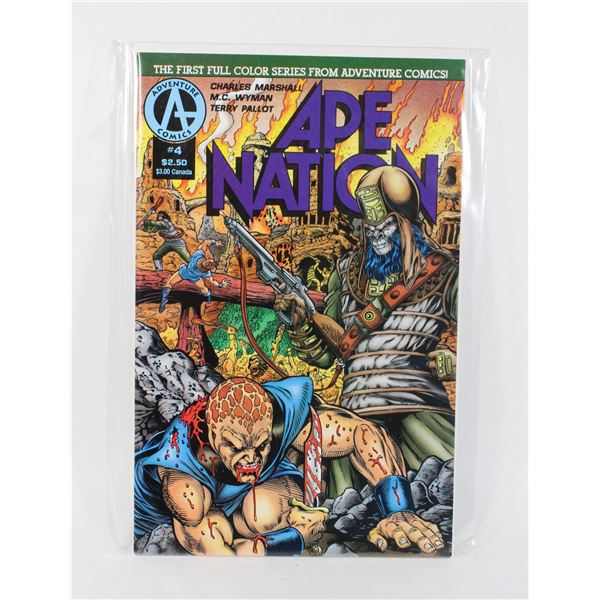ADVENTURE COMICS PLANET OF THE APES APE NATION #4