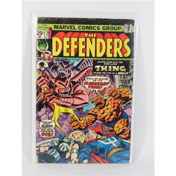MARVEL THE DEFENDERS #20 (1974)