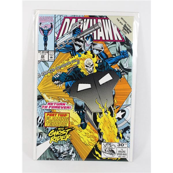 MARVEL DARKHAWK #22 (1992) (FEAT. GHOST RIDER)