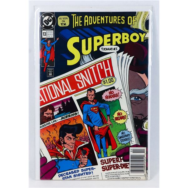 DC THE ADVENTURES OF SUPERBOY #13 (1991)