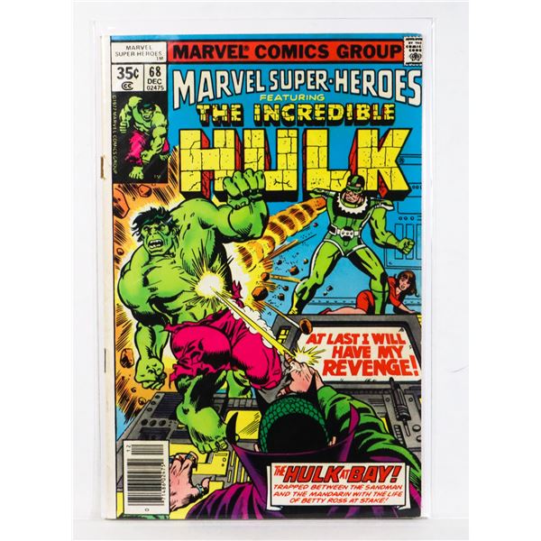 MARVEL SUPER HEROES STARRING THE INCREDIBLE HULK