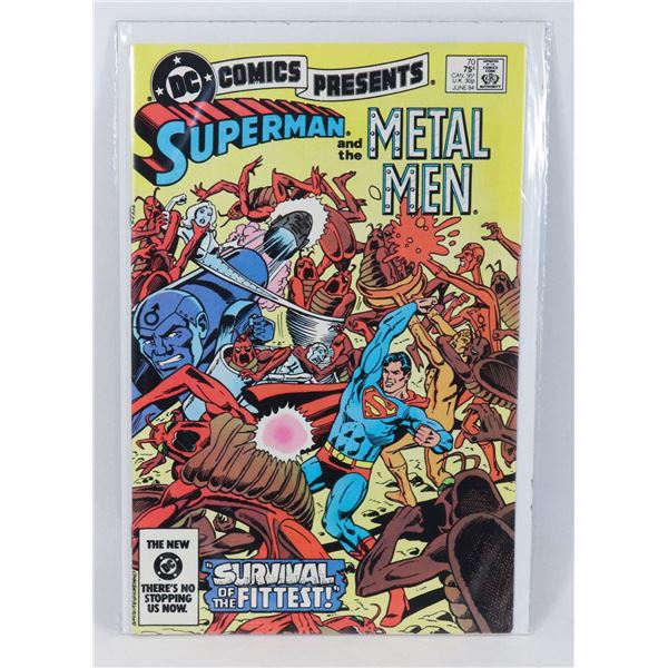 DC COMICS PRESENTS #70 (1984) (FEAT. THE METAL