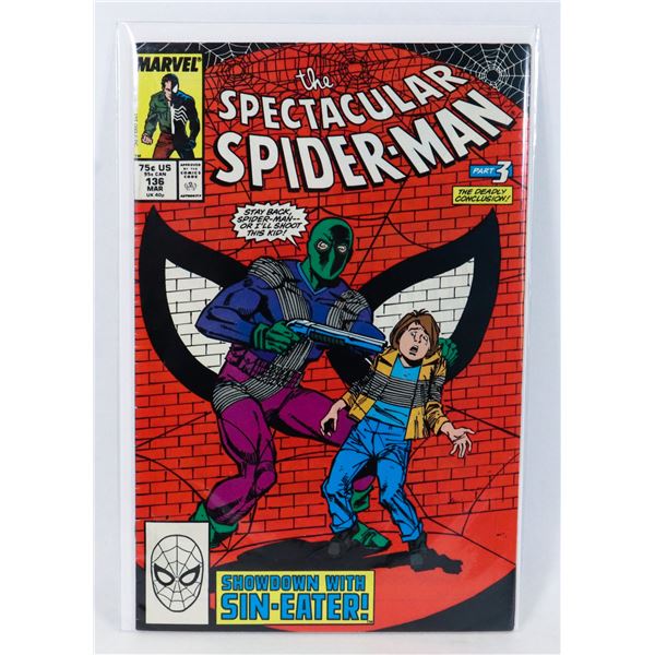 MARVEL THE SPECTACULAR SPIDER-MAN #136 (1987)