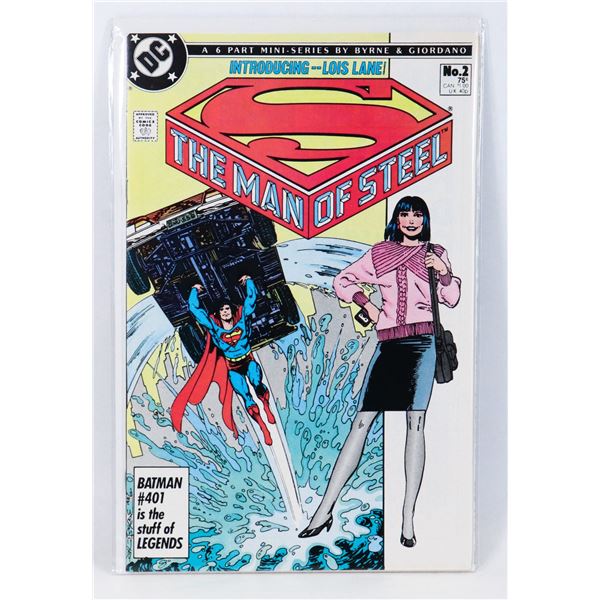 DC THE MAN OF STEEL #2 (1986)
