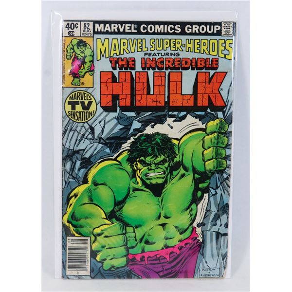 MARVEL SUPER HEROES STARRING THE INCREDIBLE HULK