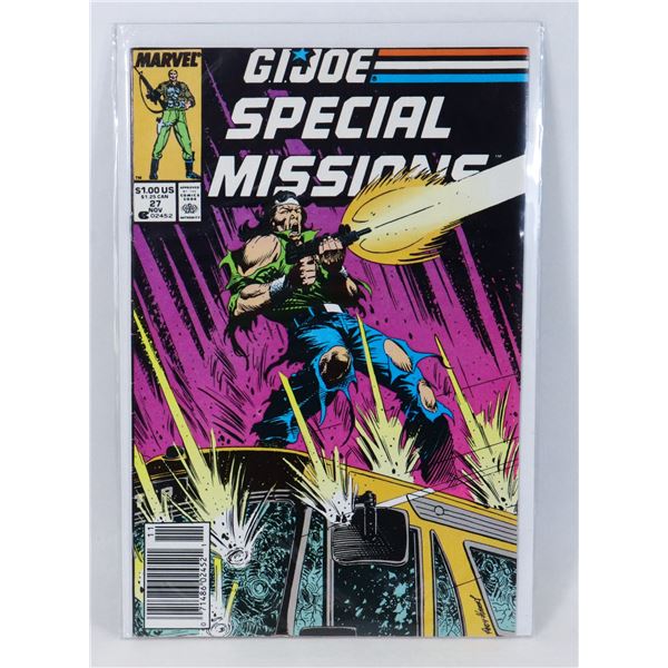 MARVEL G.I. JOE SPECIAL MISSONS #27 (1989)