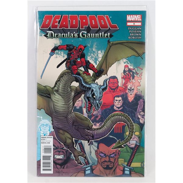 MARVEL DEADPOOL DRACULA'S GAUNTLET #6 (2014)