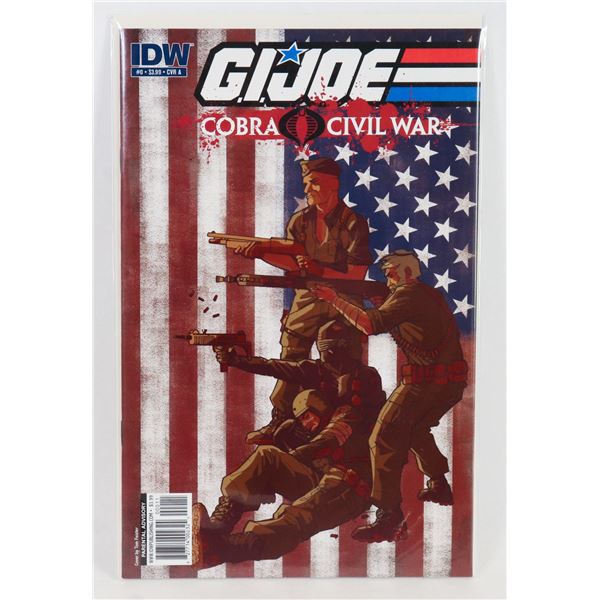 IDW G.I. JOE COBRA CIVIL WAR #0 (CVR A) (2011)