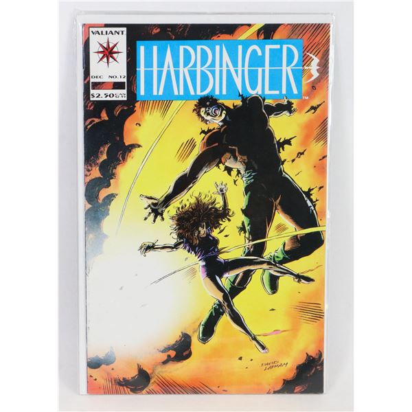 VALIANT HARBINGER #12 (1992)
