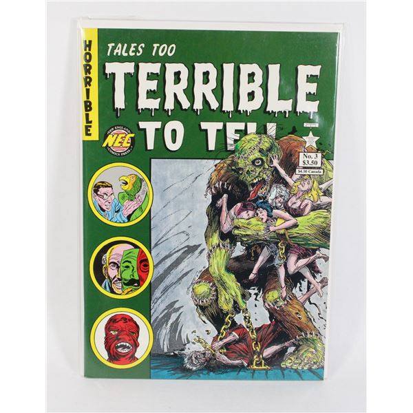 NEW ENGLAND COMICS PRESS HORRIBLE TALES TOO