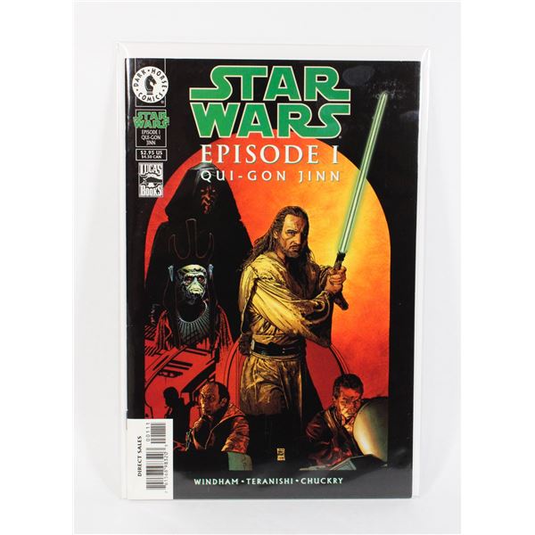 DARK HORSE COMICS STAR WARS EPISODE I QUI-GON