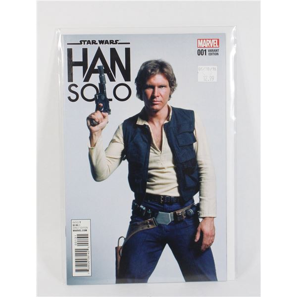 MARVEL STAR WARS HAN SOLO COMIC 001 VARIANT