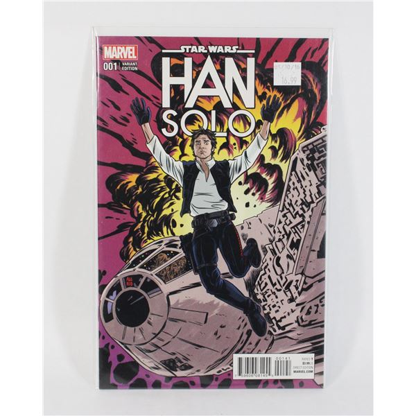 MARVEL STAR WARS HAN SOLO COMIC 001 VARIANT