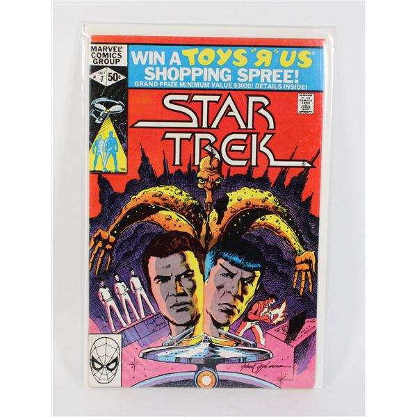 MARVEL COMICS GROUP STAR TREK COMIC #7 OCT