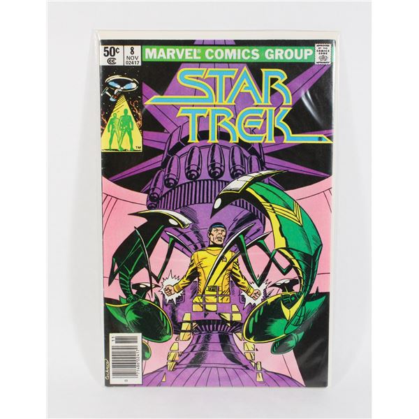 MARVEL COMICS GROUP STAR TREK COMIC #8 NOV